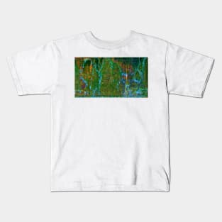 Flowing Water Abstract Kids T-Shirt